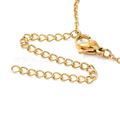 Овальные подвески с солнцем из нержавеющей стали 304 для женщин&nbsp;NJEW-U009-01G