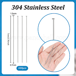 500 pz 304 perni a testa piatta in acciaio inox&nbsp;STAS-PH0007-44