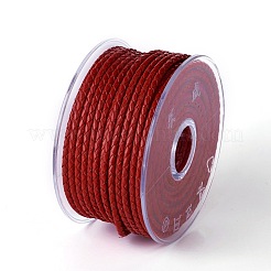 Cordon de vache tressé&nbsp;WL-I003-3mm-B-04
