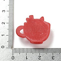 Рождественские кабошоны из непрозрачной смолы для декодирования&nbsp;LS-RESI-U006-04A