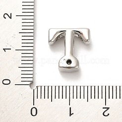 Perles de zircone cubique de placage de rack en laiton&nbsp;KK-L210-008P-T
