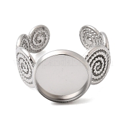 Componentes de anillo de brazalete en espiral de acero inoxidable 304&nbsp;STAS-P454-02C-P
