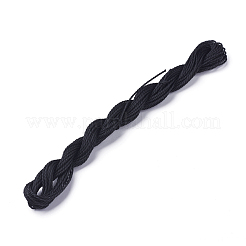 Cordon rond en polyester ciré&nbsp;YC-WH0005-18