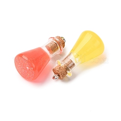 Прозрачные смоляные подвески&nbsp;RESI-K048-04