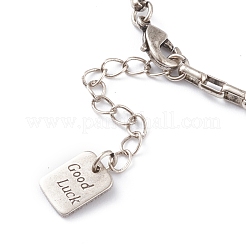 Браслеты-цепочки из латуни&nbsp;BJEW-H537-03AS