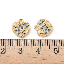 Латунные микро проложить кубического циркония подвески&nbsp;X1-KK-C099-01C-G