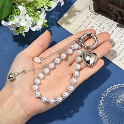 Подвесные украшения из пластика и ракушек&nbsp;HJEW-YW00340