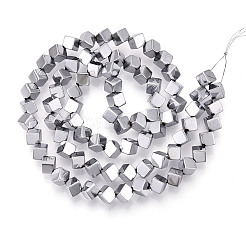 Гальванические нити из синтетических немагнитных гематитовых бусин&nbsp;G-T139-62A