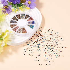 Torna a punta cabochon strass vetro&nbsp;RGLA-YS0001-04A
