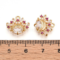 Латунные микро проложить кубического циркония подвески&nbsp;KK-N261-73G