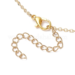 Сплав эмаль сумочка кулон латунный кабель цепь ожерелья для женщин&nbsp;NJEW-JN05273