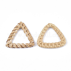 Anelli di maglia intrecciati a mano canna / rattan&nbsp;X-WOVE-T006-139