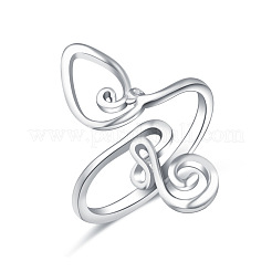 Регулируемые длинные кольца для пальцев ног из латунной витой проволоки в стиле бохо&nbsp;FS-WG2F3DA-01