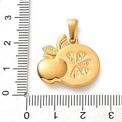 Pendentifs en strass cristal en acier inoxydable 304&nbsp;RB-CBA2A5E-02G-02