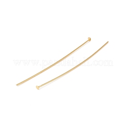 Латунные шпильки с плоской головкой&nbsp;X-KK-WH0058-03D-G01