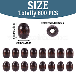 800 шт. Бусины из натурального дерева&nbsp;WOOD-KS0001-24