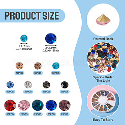 Similistein Cabochons Glas Strass&nbsp;RGLA-YS0001-05