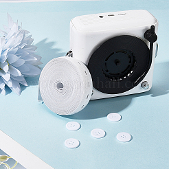 5м плоский эластичный шнур/тесьма с петлей&nbsp;DIY-CY0002-13A