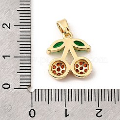 Латунные микро проложить кубического циркония подвески&nbsp;KK-D408-07KCG