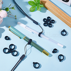 16-жильные резиновые ремешки для шнурков&nbsp;DIY-GF0007-93B