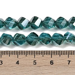 Гальванизируйте прозрачное стекло бисер нитей&nbsp;EGLA-B011-02A-PL01