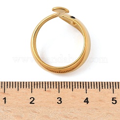 Кольца-манжеты из нержавеющей стали 304 для женщин&nbsp;RJEW-K293-03G