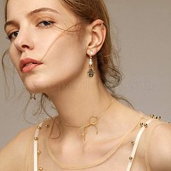 Сплавочные овальные бусины тибетского стиля &nbsp;TIBEB-PH0004-57