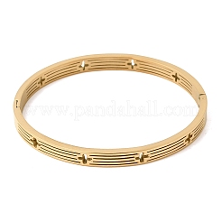 Шарнирные браслеты из нержавеющей стали 304&nbsp;BJEW-D408-27G