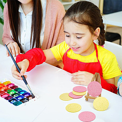 20 шт. 2-цветная бумага для рисования с текстурой вспененного материала&nbsp;DIY-BC00016-31A