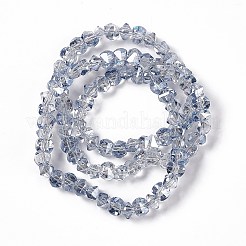 Trasparenti perle di vetro placca fili&nbsp;EGLA-L043-PL03