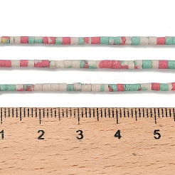 Tinti turchese sintetico fili di perline&nbsp;G-P594-01B-08
