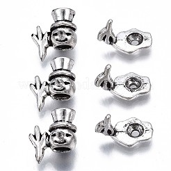 Тибетский стиль сплава шарика кадра&nbsp;X-PALLOY-Q441-082-RS