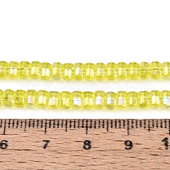 Гальванизируйте прозрачное стекло бисер нитей&nbsp;EGLA-N022-09A-B08