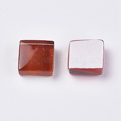 Glas cabochons&nbsp;X-GLAA-WH0015-07
