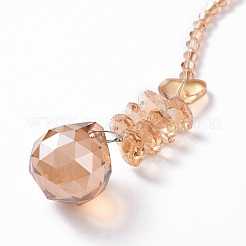 Хрустальная капля бисером настенное украшение кулон украшение&nbsp;LS-HJEW-G019-01A