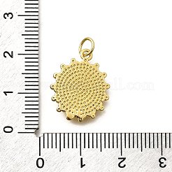 Латунные подвески Девы Марии&nbsp;KK-S508-27G-01