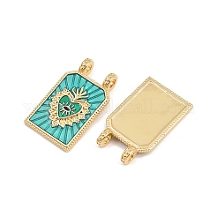 Латунь эмаль подвески&nbsp;KK-B157-28G