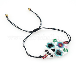 Miyuki Samen geflochtenes Perlenarmband&nbsp;BJEW-A121-36