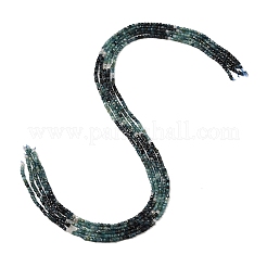 Натуральный турмалин бисер нитей&nbsp;G-L634-D01-2.5x2.5mm-C