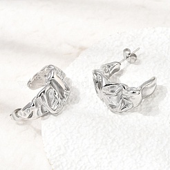 Pendientes de acero inoxidable 304 para mujer&nbsp;SA-CBAB767-20P