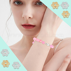 400 шт. двухцветные колпачки из сплава&nbsp;FIND-PA0001-09