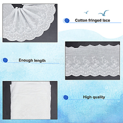 5 ярд плоской хлопковой ленты с вышивкой цветов&nbsp;OCOR-MA0001-05