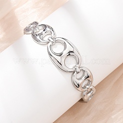 Шарнирные браслеты из нержавеющей стали 304 для женщин&nbsp;BJEW-F527-03P