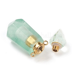 Граненые подвески из натурального флюорита&nbsp;G-H252-D04