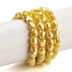 FilI di perline in vetro placcato&nbsp;EGLA-D030-P4mm-B01