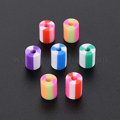 Feste gemischte 5-Stil handgefertigte Fimo-Perlen&nbsp;CLAY-S096-012E