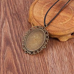 Комплекты комплектов кабошонов с подвеской из сплава&nbsp;TIBEP-PH0002-03