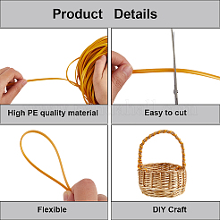 Пластиковый шнур с имитацией трости длиной 30 м.&nbsp;OCOR-GF0005-40C