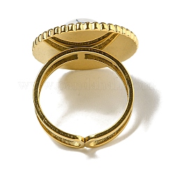 Ионное покрытие (ip) 304 нержавеющая сталь открытые манжетные кольца&nbsp;RJEW-C079-16G-01