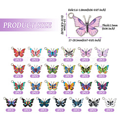 Подвески из сплава эмали 50шт 25 стиля&nbsp;FIND-TA0003-62